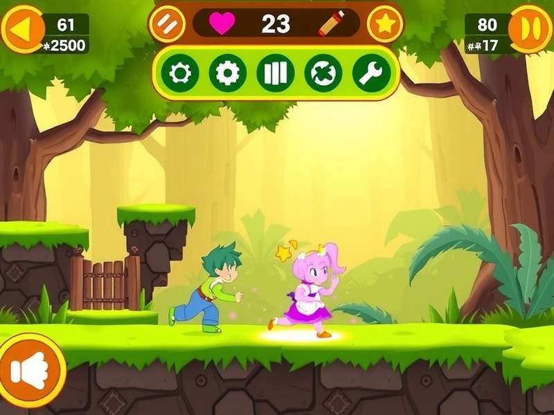 Holi Wonder Run gameplay screenshot